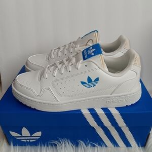 New Adidas Youth Kids  NY 90 J  White Sneakers Shoes GZ1875 Size 6, 7